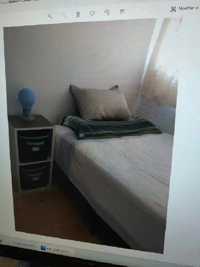chambre en colocation, MEUBLÉ CHAUFFÉ WIFI ÉLECTRICITÉ Image# 2