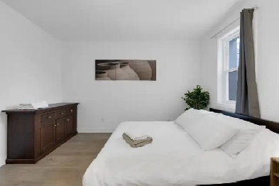 Bright Furnished Room –Ville-Marie (UQAM)–Private Entrance- $800 Image# 8