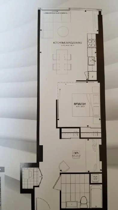 403 Church St.  1 Bed Den condo.  $2300 (incl. heat,hydro,water) Image# 3