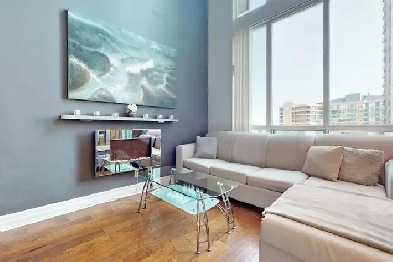 All Inclusive Fully Furnished 1-Bed Loft Beside Square One Image# 1