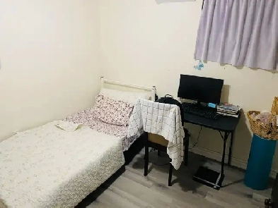 Private Furnished Basement Room only For Female.All Included$600 Image# 1