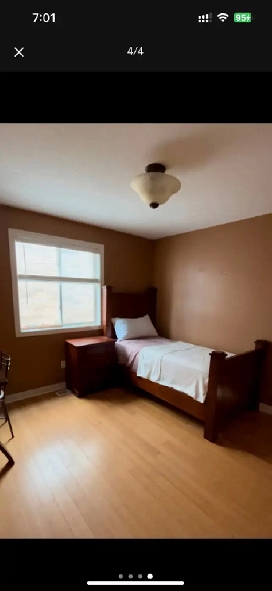 private bedroom with bathroom for rent in Guelph -female Image# 1