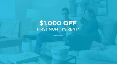 Pet-Friendly One Bedroom One Bath with In-suite Laundry for Rent Image# 1