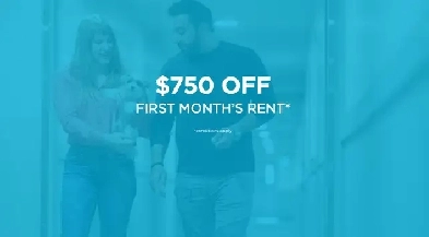 Pet-Friendly Two Bedroom Two Bath with In-suite Laundry for Rent Image# 5