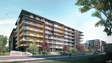 Grand 3-1/2  (bureau   salle de lavage) - Condo moderne Image# 1