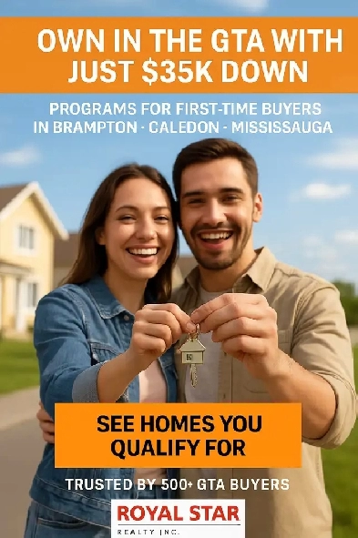 Buy in Brampton with Just $35K Down Image# 1
