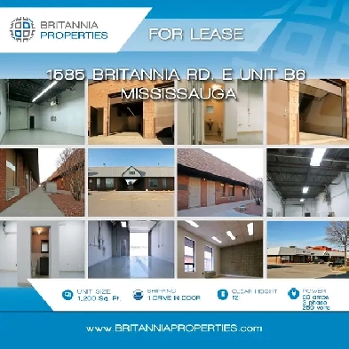 1200 Sqft. Industrial Unit for Lease in Mississauga Image# 5
