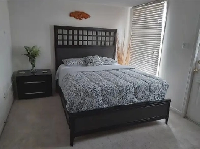 One private furnished luxury bedroom for $60 daily rate rental. Image# 1