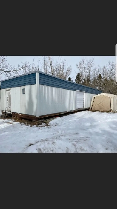 ATCO  TRAILER  STYLE  STORAGE  BUILDING,    20 BY 60 FT. Image# 1