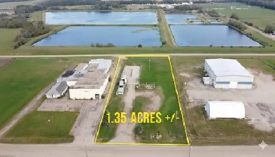 1.35 Acres Light Industrial Yard! Only $75k in Warburg WOWZERS Image# 1