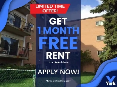 One Bedroom Apartment for Rent in Sarnia - Get 1 Month Free! Image# 1