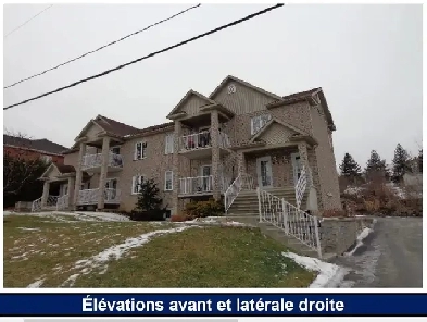 3 1/2 à louer, 1827 rue Ernest-Therriault, Sherbrooke. Image# 1