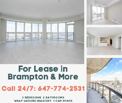 Condos for Lease – GTA Brampton • Mississauga • Oakville • Scarb Image# 1
