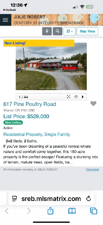Northern Ontario farm/house for sale Image# 1