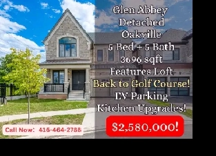 Golf Course Living in Oakville – Luxury 5-Bed Detached Home Image# 12