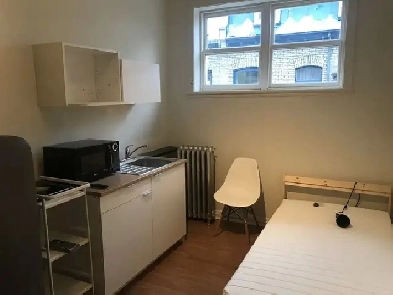 Beau studio, au goût du jour, salle de bain commune Octobre Image# 3
