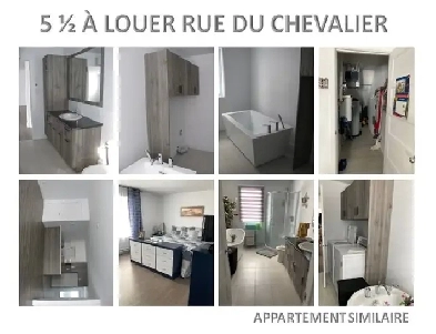 Grand appartement 5 1/2 - Rue du Chevalier (Drummondville) Image# 1