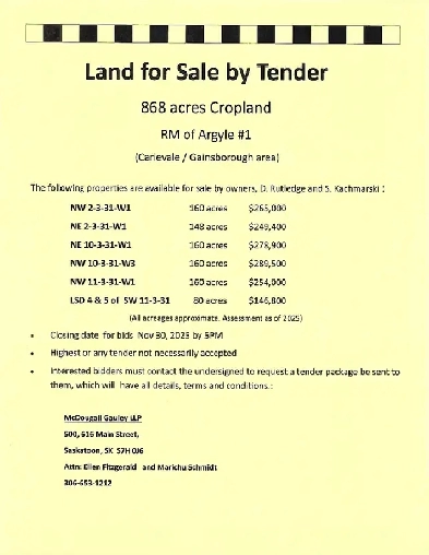 SK cropland for sale Image# 2
