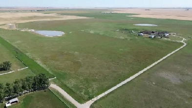 Available now! This quarter section just minutes from Claresholm Image# 1