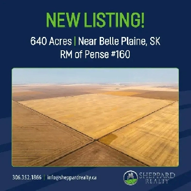 Premium Regina Heavy Clay Farmland Near Belle Plaine, SK Image# 2