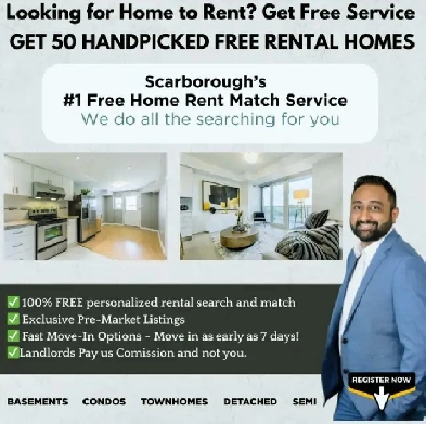 Looking for a basement, condo, or house to rent in Scarborough? Image# 1
