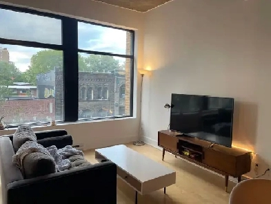 1850$ 1 Bed 1 Bath Furnished Loft in Downtown Montreal Image# 1