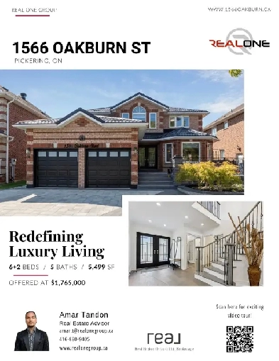 Luxury 6 Bedroom House in Pickering Image# 3
