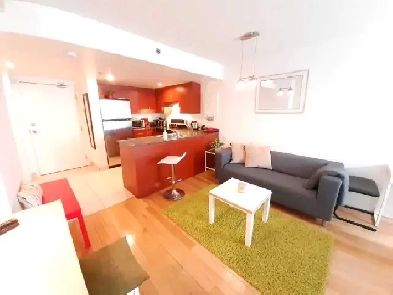 October 1st - 3 1/2 downtown, meublé / furnished   wifi Image# 1