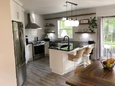 Maison à vendre avec un apt en haut du garage , Privé! Image# 1