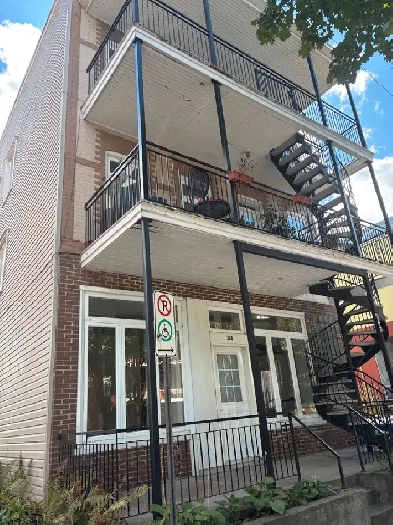 Superbe grand 4 1/2 Limoilou, frais peint, Libre Image# 1