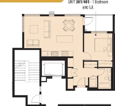 For Rent: For Rent: 1-Bedroom Condo in Surrey (By the Border) - Image# 4