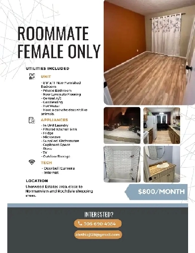 Roommate Wanted