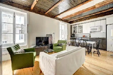 Vieux-Québec condo 2 chambres, meublé, jan-août 26 Image# 4