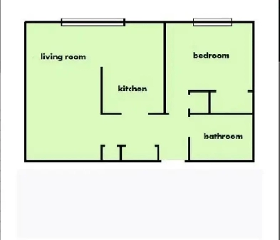 Subletting 1 Bedroom Apartment From November Image# 1
