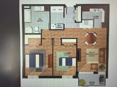 Condo a louer Diamantin St nicolas Image# 1