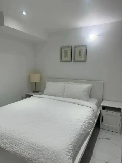 1-bedroom furnished private basement suite for two from Nov. 1st Image# 1