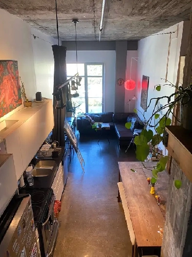 Spacious Furnished 1-Bedroom Loft Apartment (All Included) Image# 9