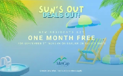 1 Bedroom Apartment for Rent - 2969 Fairlea Crescent Image# 1