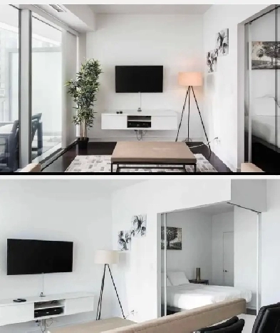 Ice condo  toronto condo one bedroom one study for rent(fully fu Image# 1