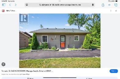 For Rent Wasaga Beach furnished 2 bedroom Log cabin Image# 1