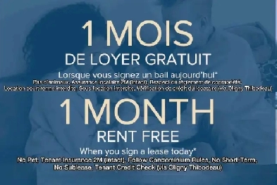 Bright & Modern 4 ½ Condo with Parking in Cartierville H4J 2L2 Image# 1