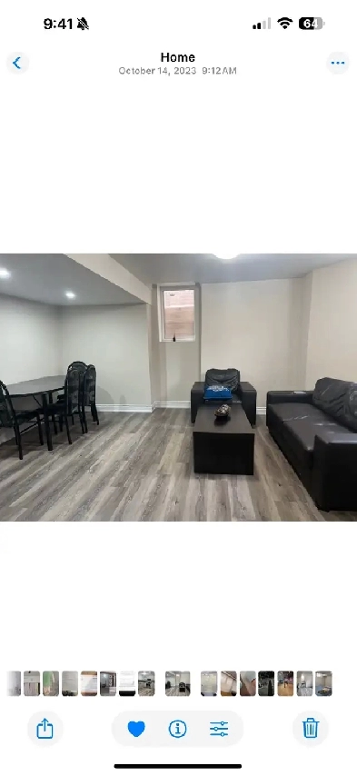 Two bedroom basement for rent Image# 1