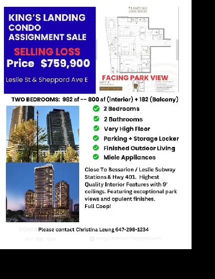 SELLING LOSS Assignment Sale 2-BR - King’s Landing Image# 3