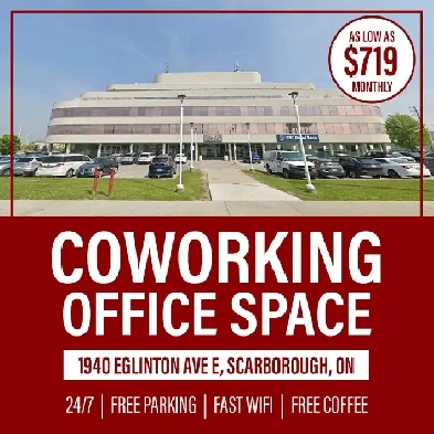 Coworking office space for lease in Scarborough Image# 1