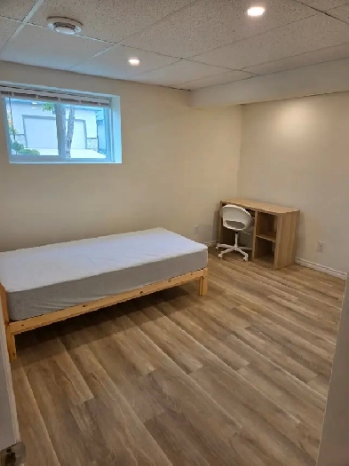Furnished shared room in basement for rent Image# 1