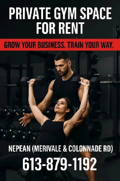 Gym Space for Rent – Perfect for Personal Trainers (Ottawa) Image# 1
