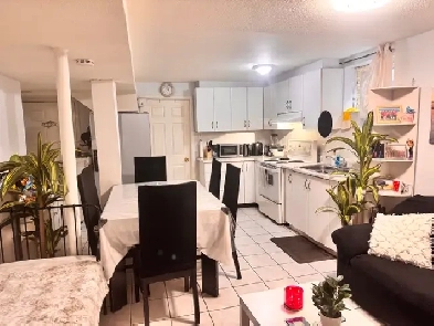 Keele & Rutherford, two bedroom basement apartment for rent Image# 1