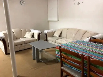 ONE BEDROOM (SEMI FURNISHED) BASEMENT FOR RENT- $1300 Image# 1