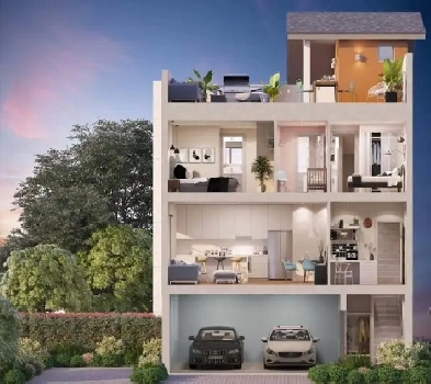 3 Bed Plus Den Townhome with Rooftop Deck Image# 1