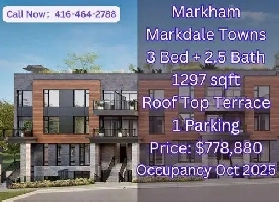 Markdale Towns – $778,000! $200K Below Original Price! Assign Image# 2